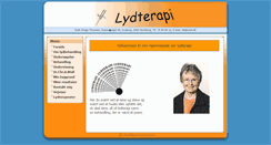 Desktop Screenshot of lydterapi-klinge.dk